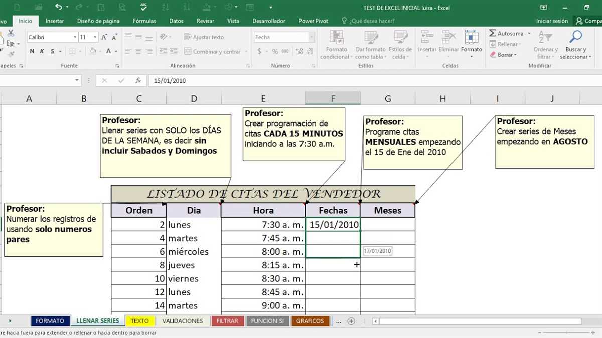 Todo lo que necesitas saber sobre el examen de Excel básico