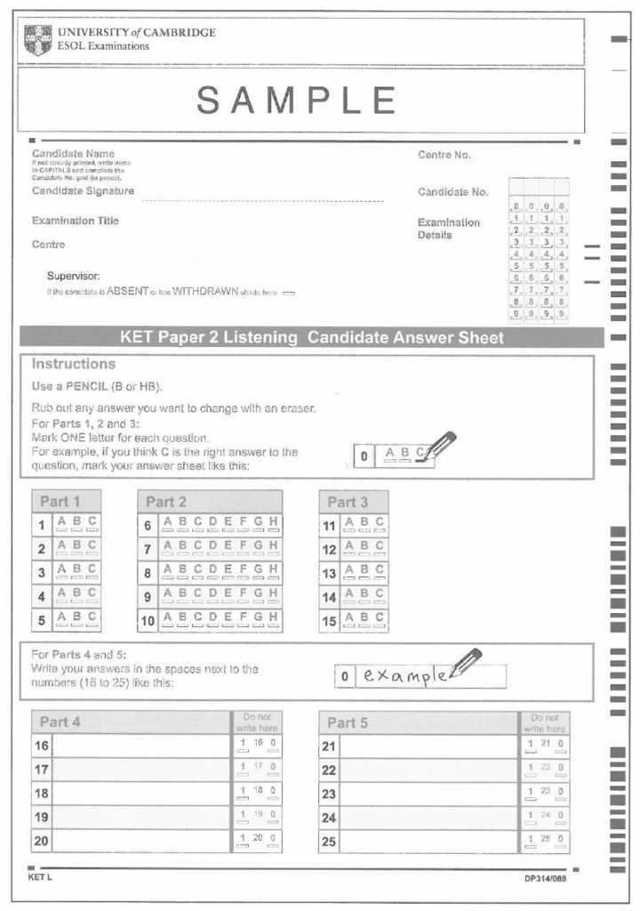 Descarga Gratuita Del Examen Ket En Formato Pdf